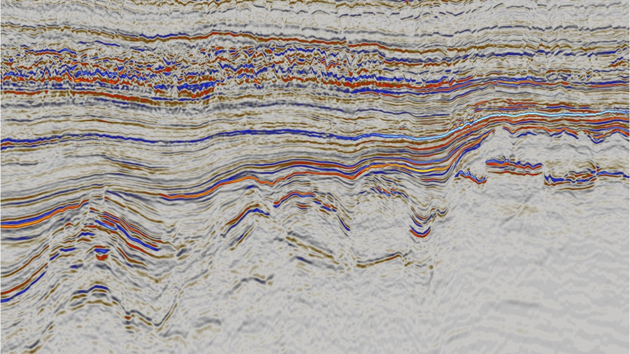 Final 60 Hz RTM seismic data (image courtesy of TGS and Viridien)