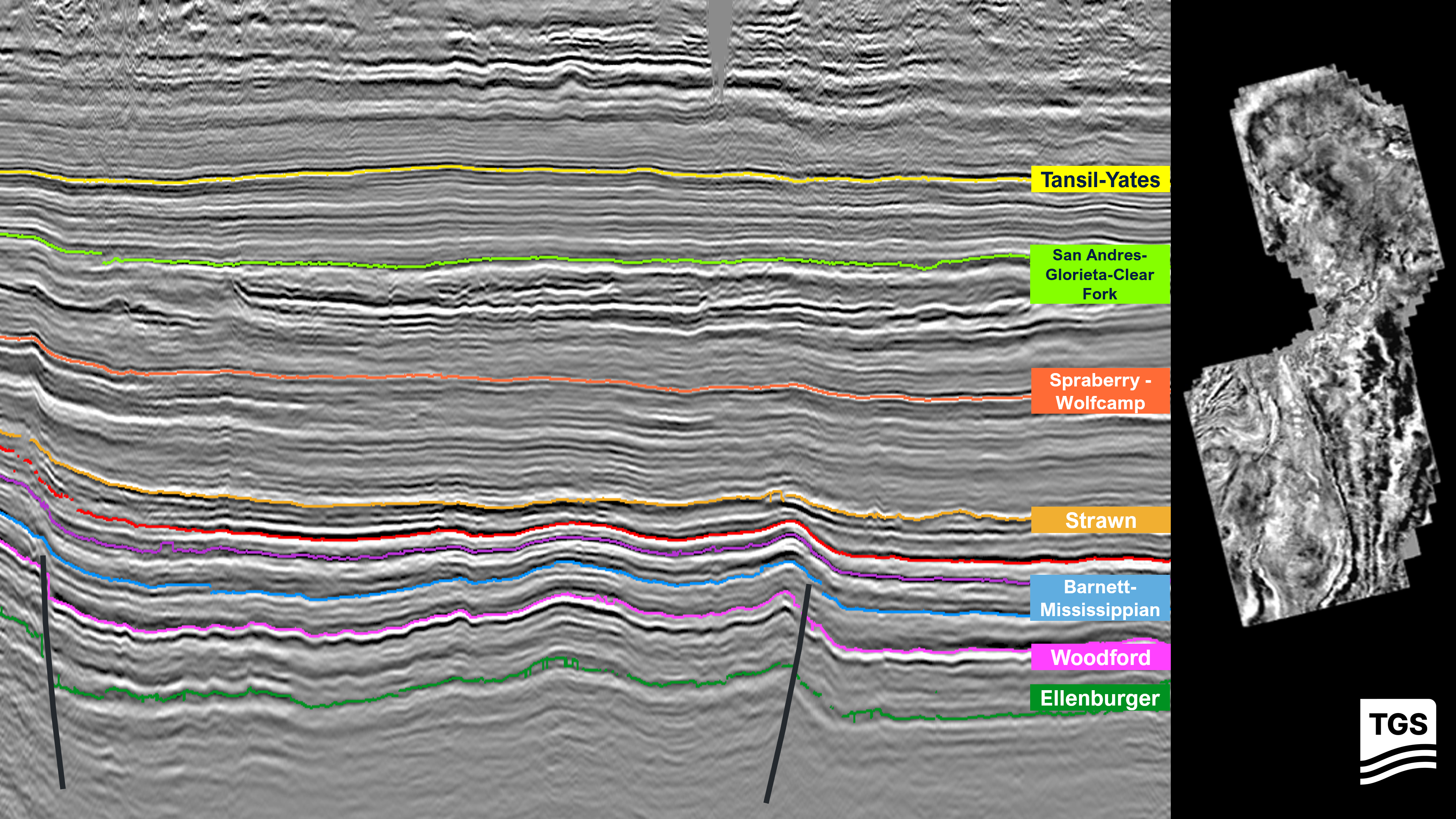 TGS-Pontiac 3D Fast-track - Seismic Image - 1920x1080